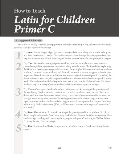 Latin for Children: Primer C Answer Key