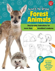 Learn to Draw Forest Animals 