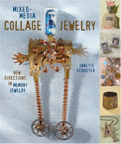 Mixed-media Collage Jewelry