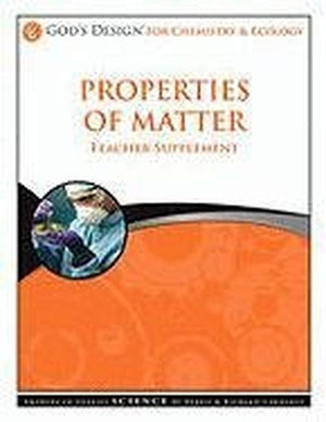 Properties of Matter Teacher Supplement