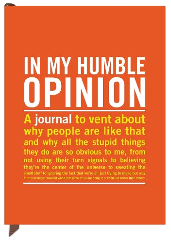 Knock Knock In My Humble Opinion Inner Truth Journal