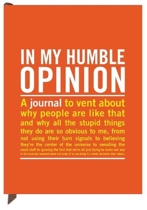 Knock Knock In My Humble Opinion Inner Truth Journal