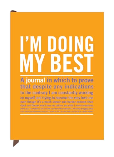 Knock Knock I`m Doing My Best Inner Truth Journal