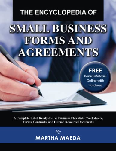 Encyclopedia of Small Business Forms & Agreements