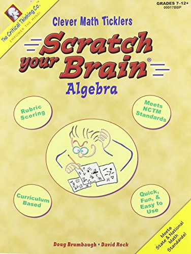Scratch Your Brain Algebra