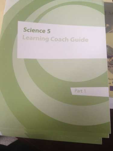 K12 Science 5 Learning Coach Guide