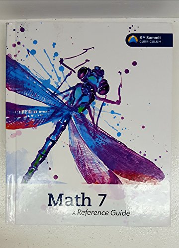 Math 7 a Reference Guide