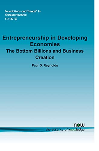 Entrepreneurship in Developing Economies