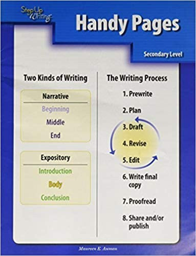 Step Up to Writing Secondary Handy Pages (singles)