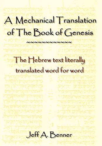 A Mechanical Translation of the Book of Genesis
