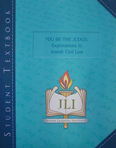 You Be the Judge: Behind the Steering Wheel of Jewish Law