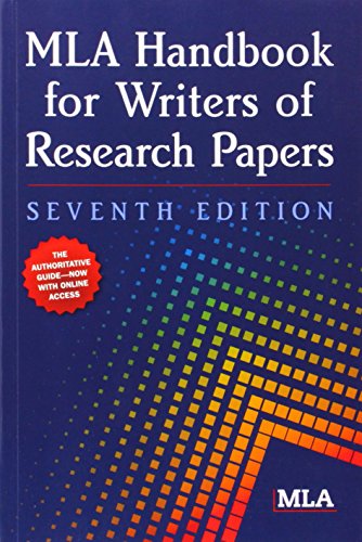 MLA Handbook for Writers of Research Papers