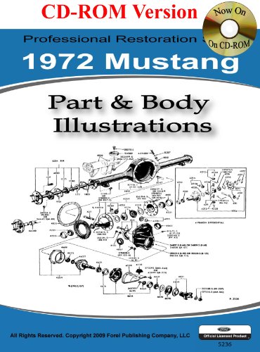 1972 Mustang Part and Body Illustrations
