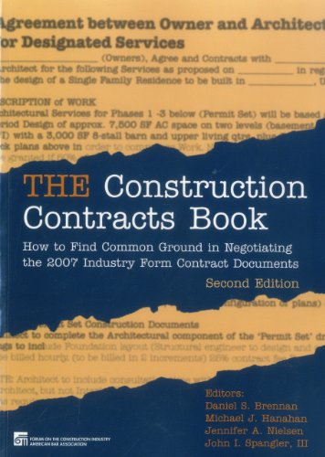 The Construction Contracts Book