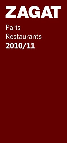 Zagat Paris Restaurants
