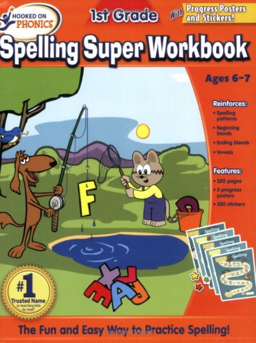 Hooked on Phonics 1st Grade Spelling Super Workbook