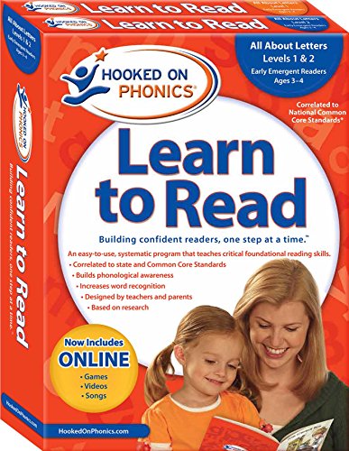 Hooked on Phonics Learn to Read - Levels 1&2 Complete