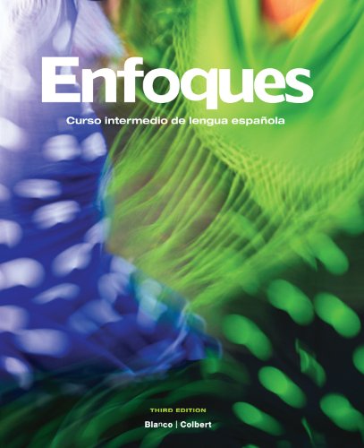 Enfoques Curso intermedio de lengua espanola, instructor's annotated edition, 3rd e