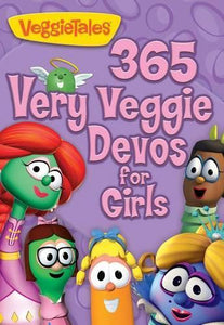 365 Very Veggie Devos for Girls - Deluxe Edition Padded Hardcover 