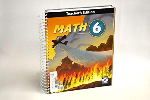 Math 6 Teacher W/CD 3rd Ed