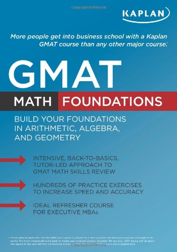 Kaplan GMAT Math Foundations