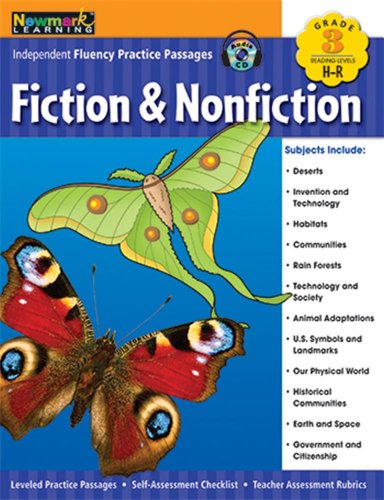 Independent Fluency Practice Passages: Fiction and Nonfiction for Timed-reading Practice Grade 3