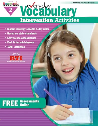 Everyday Vocabulary Intervention Activities for Grade 2 Workbook