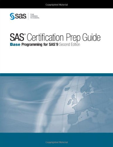 SAS Certification Prep Guide