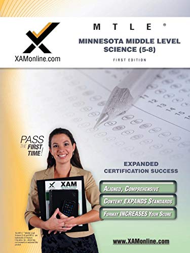 Mtle Minnesota Middle Level Science (5-8) Teacher Certification Test Prep Study Guide