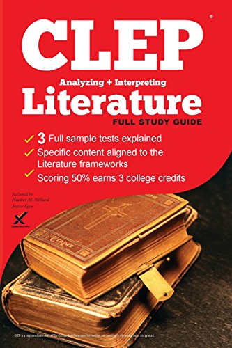 CLEP Analyzing and Interpreting Literature 2017