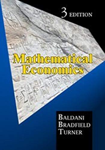 Mathematical Economics (3rd Edition)