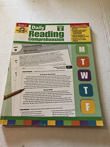 Daily Reading Comprehension, Grade 5 Te