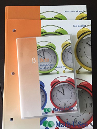 Math-U-See Beta Instruction Pack (Math-U-See, Beta) (Math-U-See, Beta)