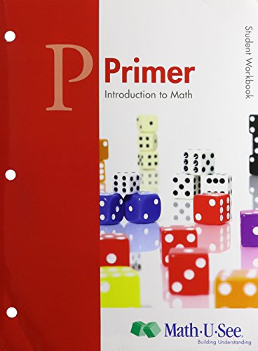 MATHUSEE PRIMER INTRODUCTION TO MATH  STUDENT WORKBOOK
