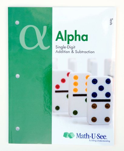 Alpha SingleDigit Addition  Subtraction Tests