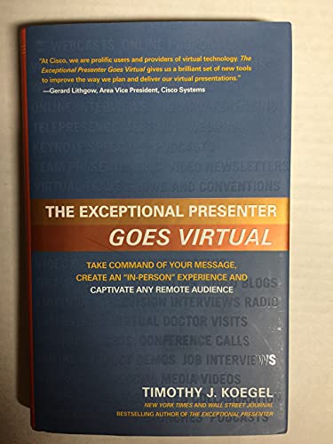 Exceptional Presenter Goes Virtual