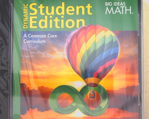 Big Ideas Math Green, Dynamic Student Edition DVD
