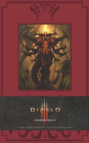 Diablo Burning Hells Hardcover Blank Journal
