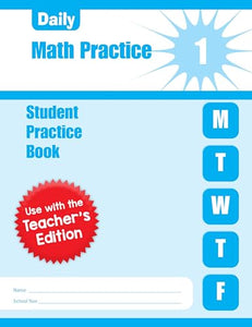 Daily Math, Practice, Grade 1 Individual Student Practice Book 