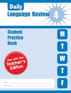 Daily Language Review, Grade 4 Individual Student Practice Book 