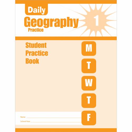 Daily Geography Practice, Grade 1 Individual Student Practice Book