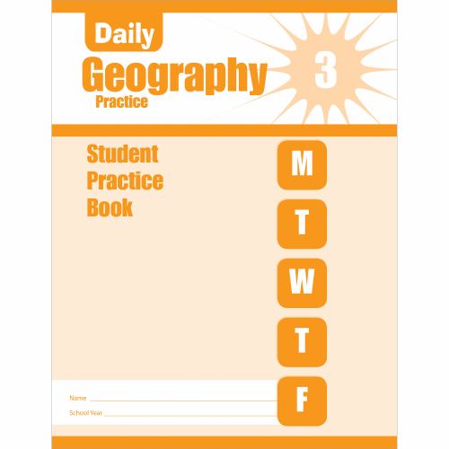 Daily Geography Practice, Grade 3 Individual Student Practice Book