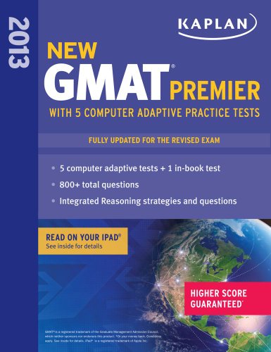Kaplan GMAT Premier with 5 Online Practice Tests