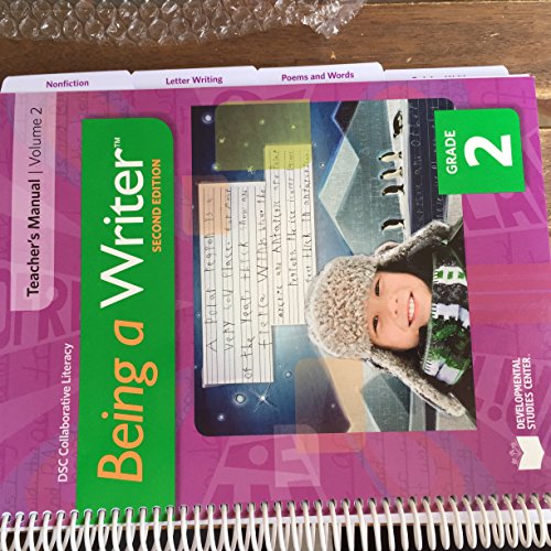 Being a Writer Teachers Manual grade 2 Vol 2