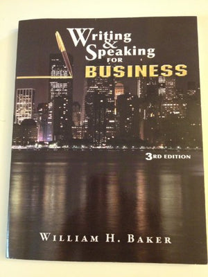 Writing and Speaking for Business