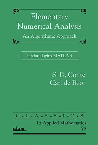 Elementary Numerical Analysis