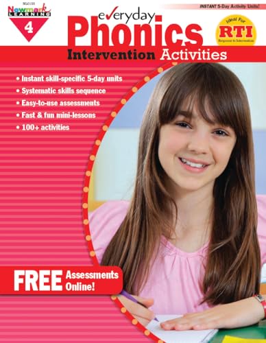 Everyday Phonics Intervention Activities Grade 4 Book Teacher Resource