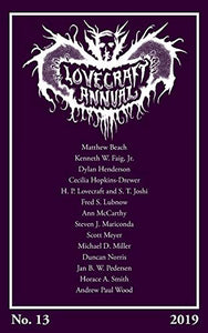 Lovecraft Annual No. 13 (2019) 