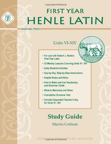 Henle Latin 1 Study Guide
