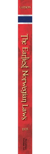 The Earliest Norwegian Laws